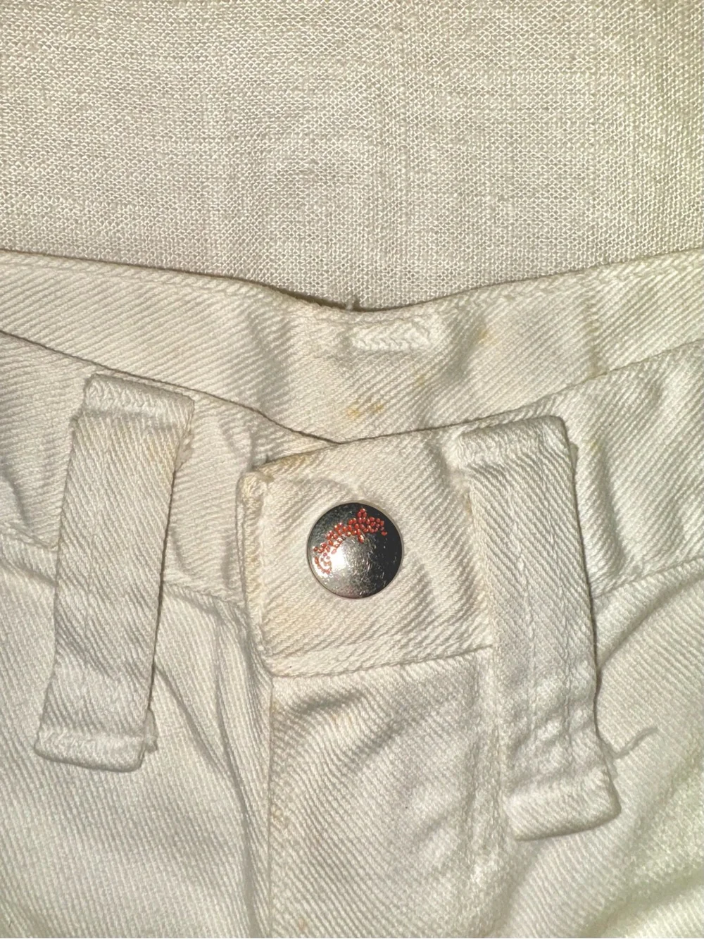 Wrangler white flared
